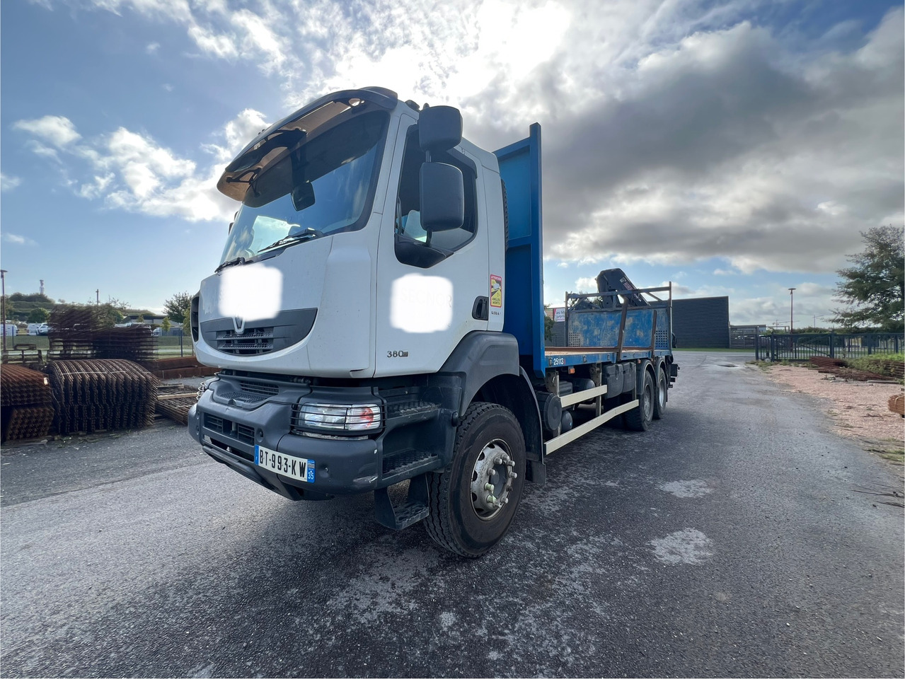 Renault kerax - Камион с кран: снимка 2 Renault kerax - Камион с кран: снимка 2