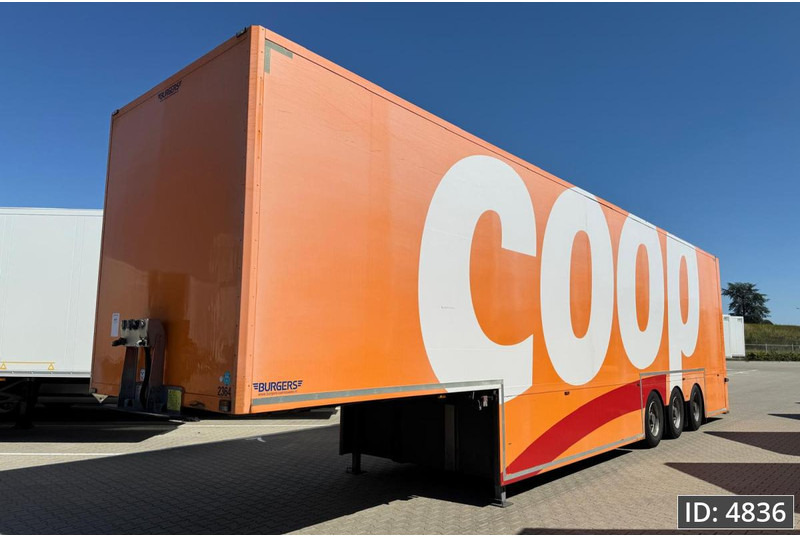 BURGERS Double-Deck / Steering axle / Tail lift - Затворена каросерия полуремарке: снимка 1 BURGERS Double-Deck / Steering axle / Tail lift - Затворена каросерия полуремарке: снимка 1