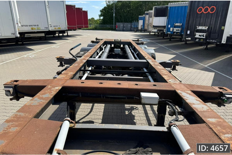 DESOT 3AT / 20-30 ft / BPW - Контейнеровоз/ Сменна каросерия полуремарке: снимка 5 DESOT 3AT / 20-30 ft / BPW - Контейнеровоз/ Сменна каросерия полуремарке: снимка 5