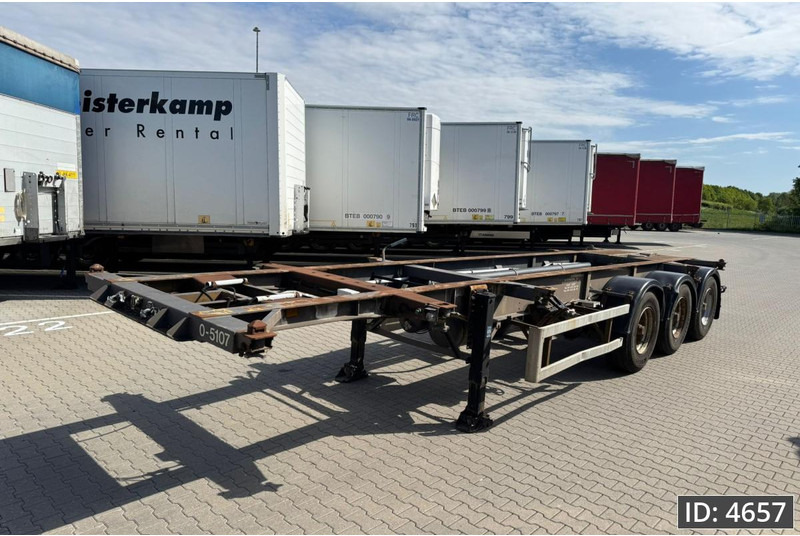 DESOT 3AT / 20-30 ft / BPW - Контейнеровоз/ Сменна каросерия полуремарке: снимка 1 DESOT 3AT / 20-30 ft / BPW - Контейнеровоз/ Сменна каросерия полуремарке: снимка 1