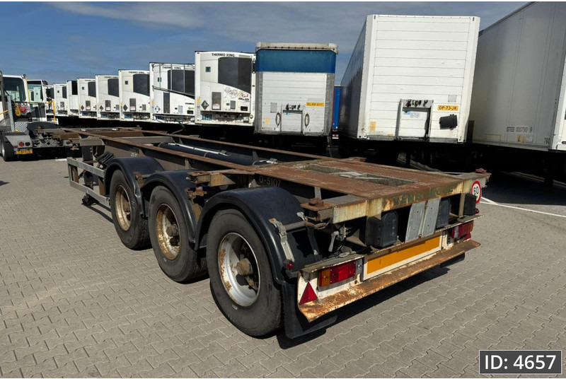 DESOT 3AT / 20-30 ft / BPW - Контейнеровоз/ Сменна каросерия полуремарке: снимка 2 DESOT 3AT / 20-30 ft / BPW - Контейнеровоз/ Сменна каросерия полуремарке: снимка 2