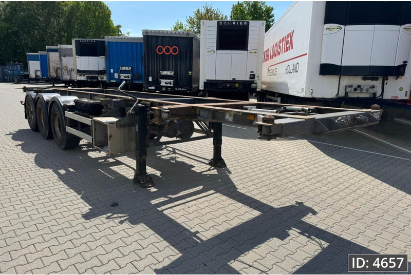 DESOT 3AT / 20-30 ft / BPW - Контейнеровоз/ Сменна каросерия полуремарке: снимка 4 DESOT 3AT / 20-30 ft / BPW - Контейнеровоз/ Сменна каросерия полуремарке: снимка 4