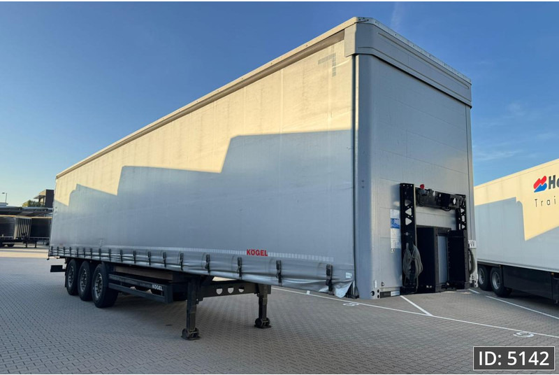 Kögel SN24 / Forklift / NL Trailer - Брезентово полуремарке: снимка 4 Kögel SN24 / Forklift / NL Trailer - Брезентово полуремарке: снимка 4