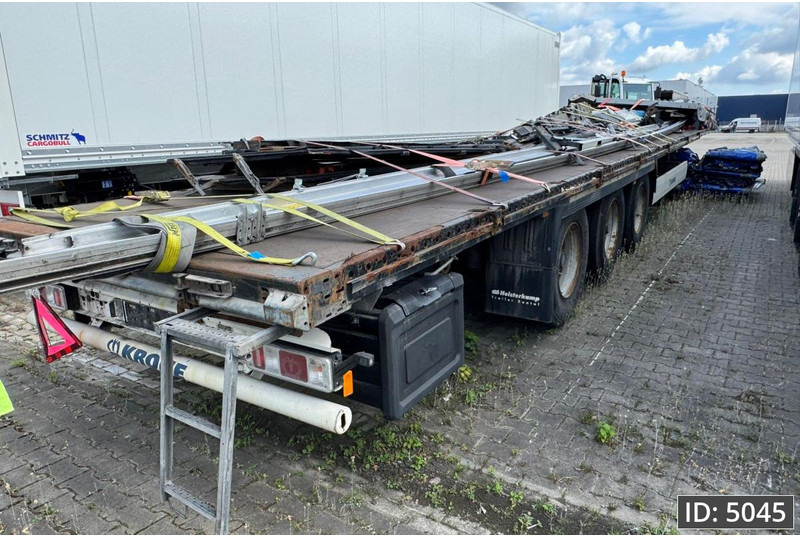 Krone SD / Drum brakes / Damaged - Брезентово полуремарке: снимка 5 Krone SD / Drum brakes / Damaged - Брезентово полуремарке: снимка 5