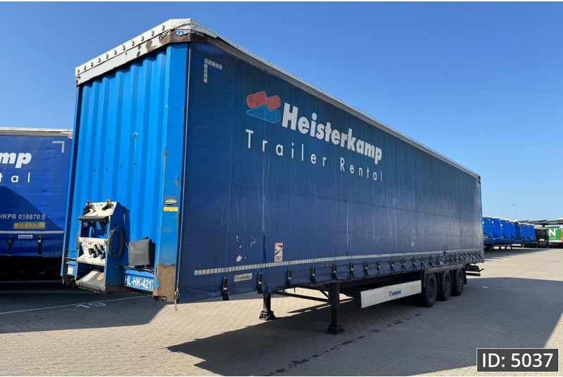 Krone SD / Mega / BPW Disk - Брезентово полуремарке: снимка 1 Krone SD / Mega / BPW Disk - Брезентово полуремарке: снимка 1