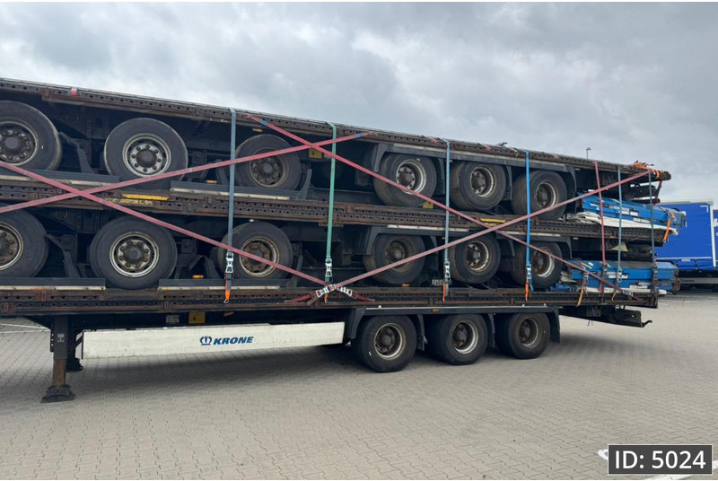 Krone SD / Stack 5x mega / BPW Drum - Брезентово полуремарке: снимка 2 Krone SD / Stack 5x mega / BPW Drum - Брезентово полуремарке: снимка 2