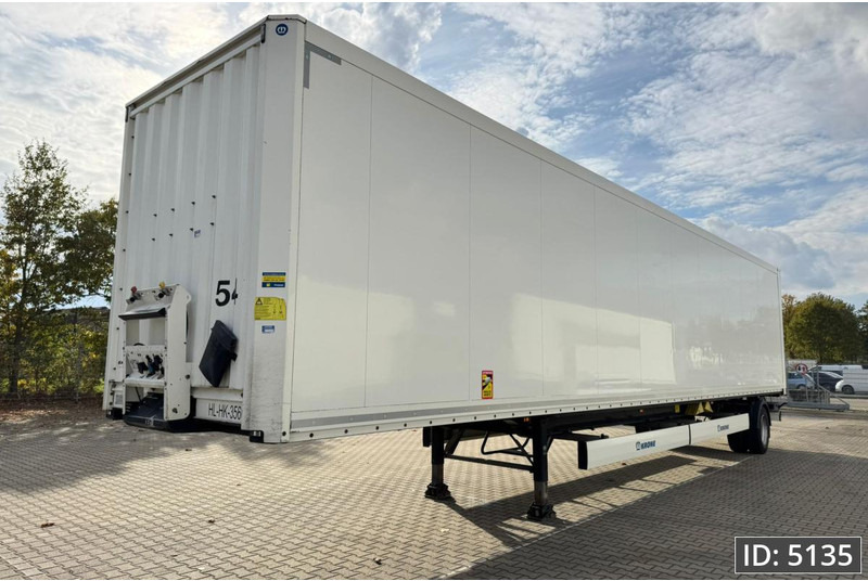 Krone SEK / Steering axle / More available - Затворена каросерия полуремарке: снимка 1 Krone SEK / Steering axle / More available - Затворена каросерия полуремарке: снимка 1