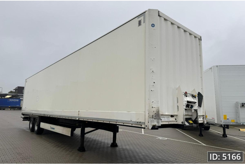 Krone SZ / 2 Axle - Затворена каросерия полуремарке: снимка 4 Krone SZ / 2 Axle - Затворена каросерия полуремарке: снимка 4