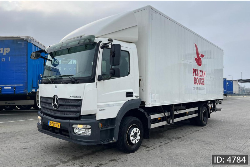 Mercedes-Benz Atego 1218 Day Cab, Euro 5, BDF / Automatic / standklima / DHOLLANDIA 2000KG - Контейнеровоз/ Сменна каросерия камион: снимка 4 Mercedes-Benz Atego 1218 Day Cab, Euro 5, BDF / Automatic / standklima / DHOLLANDIA 2000KG - Контейнеровоз/ Сменна каросерия камион: снимка 4