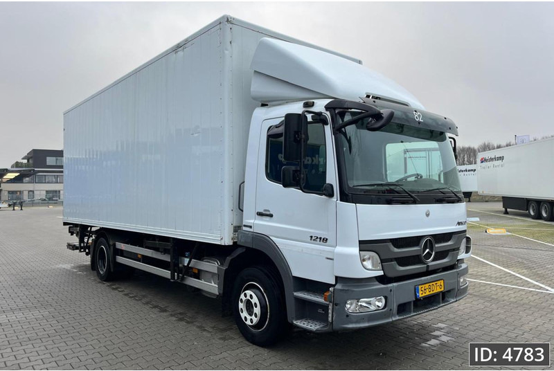 Mercedes-Benz Atego 1218 Day Cab, Euro 5, BDF / EPS automatic / standklima / DHOLLANDIA 2000KG - Контейнеровоз/ Сменна каросерия камион: снимка 4 Mercedes-Benz Atego 1218 Day Cab, Euro 5, BDF / EPS automatic / standklima / DHOLLANDIA 2000KG - Контейнеровоз/ Сменна каросерия камион: снимка 4