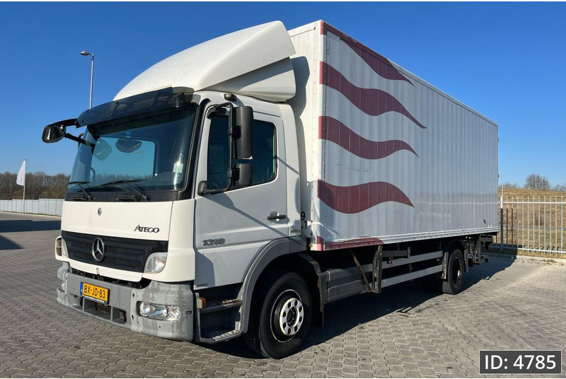 Mercedes-Benz Atego 1318 Day Cab, Euro 5, BDF / EPS automatic / DHOLLANDIA 2000KG - Контейнеровоз/ Сменна каросерия камион: снимка 1 Mercedes-Benz Atego 1318 Day Cab, Euro 5, BDF / EPS automatic / DHOLLANDIA 2000KG - Контейнеровоз/ Сменна каросерия камион: снимка 1