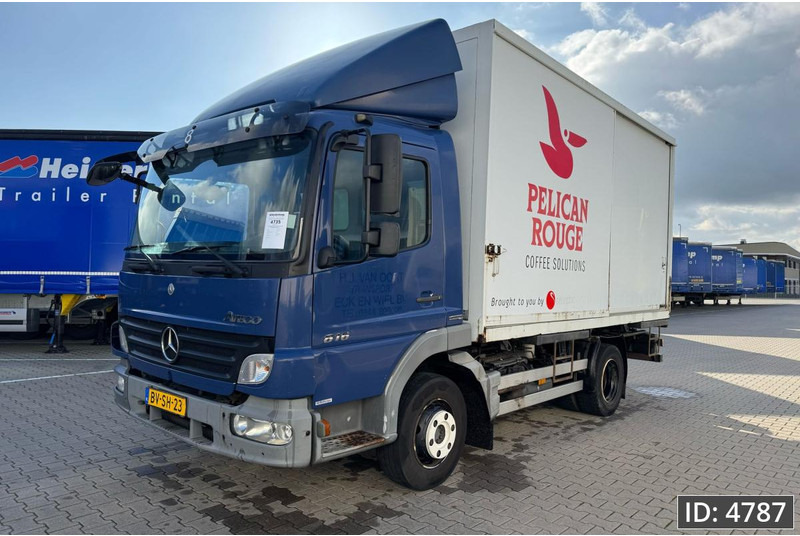 Контейнеровоз/ Сменна каросерия камион Mercedes-Benz Atego 816 Day Cab, Euro 5, BDF / EPS automatic / standklima / Hydraulic system: снимка 11