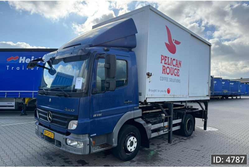 Mercedes-Benz Atego 816 Day Cab, Euro 5, BDF / EPS automatic / standklima / Hydraulic system - Контейнеровоз/ Сменна каросерия камион: снимка 2 Mercedes-Benz Atego 816 Day Cab, Euro 5, BDF / EPS automatic / standklima / Hydraulic system - Контейнеровоз/ Сменна каросерия камион: снимка 2