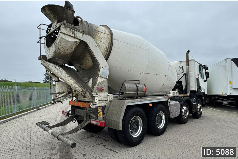 Renault C480 Day Cab, Euro 6, 8x4 / Full steel / 9m3 / TOP!! - Бетоновоз: снимка 3 Renault C480 Day Cab, Euro 6, 8x4 / Full steel / 9m3 / TOP!! - Бетоновоз: снимка 3
