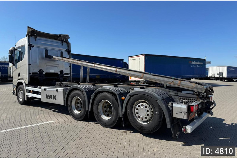 Scania R540 Topline, Euro 6, / 8x4 / BDF / Lift axle / frame 7.4 m - Контейнеровоз/ Сменна каросерия камион: снимка 2 Scania R540 Topline, Euro 6, / 8x4 / BDF / Lift axle / frame 7.4 m - Контейнеровоз/ Сменна каросерия камион: снимка 2