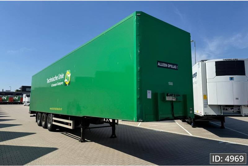 Van Eck PT-3 / BPW Drum / Roll up door - Затворена каросерия полуремарке: снимка 4 Van Eck PT-3 / BPW Drum / Roll up door - Затворена каросерия полуремарке: снимка 4