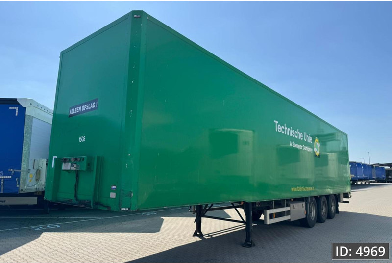 Van Eck PT-3 / BPW Drum / Roll up door - Затворена каросерия полуремарке: снимка 1 Van Eck PT-3 / BPW Drum / Roll up door - Затворена каросерия полуремарке: снимка 1
