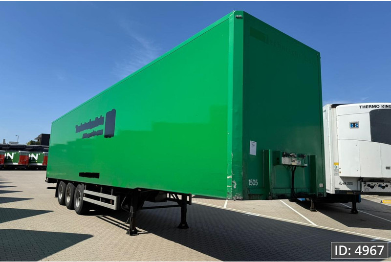 Van Eck PT-3 / BPW Drum / Roll up door - Затворена каросерия полуремарке: снимка 5 Van Eck PT-3 / BPW Drum / Roll up door - Затворена каросерия полуремарке: снимка 5