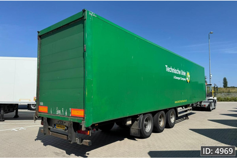 Van Eck PT-3 / BPW Drum / Roll up door - Затворена каросерия полуремарке: снимка 3 Van Eck PT-3 / BPW Drum / Roll up door - Затворена каросерия полуремарке: снимка 3