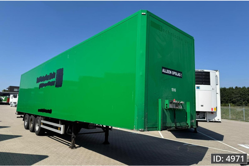 Van Eck PT-3 / BPW Drum / Roll up door - Затворена каросерия полуремарке: снимка 4 Van Eck PT-3 / BPW Drum / Roll up door - Затворена каросерия полуремарке: снимка 4