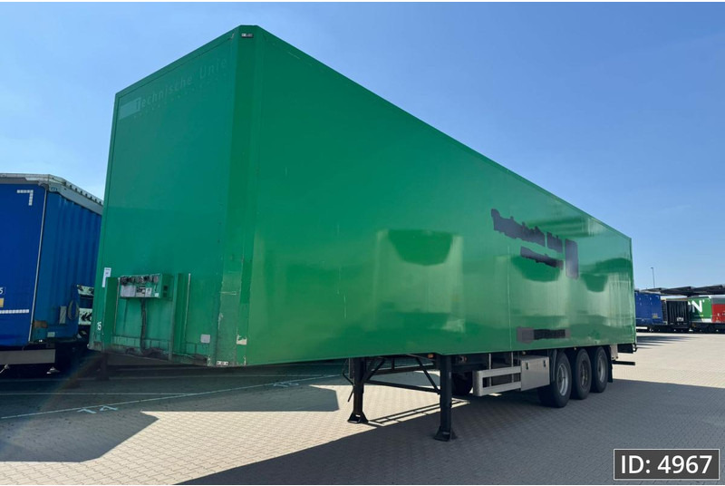 Van Eck PT-3 / BPW Drum / Roll up door - Затворена каросерия полуремарке: снимка 1 Van Eck PT-3 / BPW Drum / Roll up door - Затворена каросерия полуремарке: снимка 1