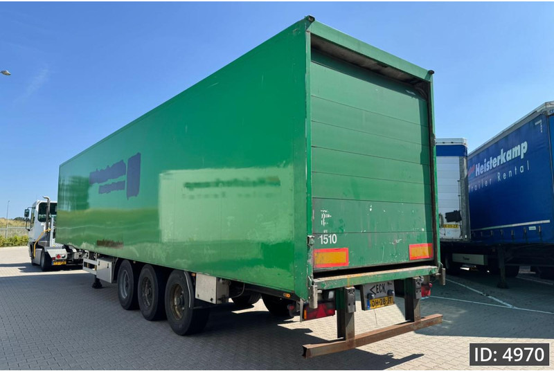 Van Eck PT-3 / BPW Drum / Roll up door - Затворена каросерия полуремарке: снимка 2 Van Eck PT-3 / BPW Drum / Roll up door - Затворена каросерия полуремарке: снимка 2