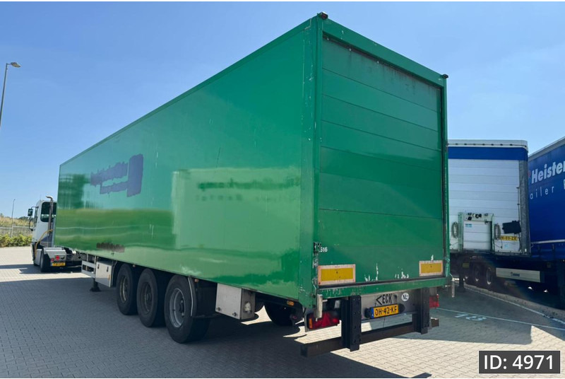 Van Eck PT-3 / BPW Drum / Roll up door - Затворена каросерия полуремарке: снимка 2 Van Eck PT-3 / BPW Drum / Roll up door - Затворена каросерия полуремарке: снимка 2