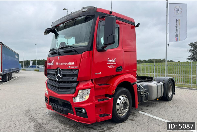 Mercedes-Benz Actros 1840 StreamSpace, Euro 6, / Retarder / Hydraulics / Flat roof, Intarder - Влекач: снимка 1 Mercedes-Benz Actros 1840 StreamSpace, Euro 6, / Retarder / Hydraulics / Flat roof, Intarder - Влекач: снимка 1