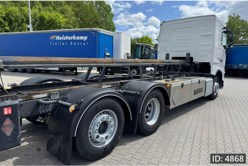 Volvo FH 500 Globetrotter, Euro 6, / 6x2 / Hydraulic body / frame 7.4 m / Tail lift - Контейнеровоз/ Сменна каросерия камион: снимка 5 Volvo FH 500 Globetrotter, Euro 6, / 6x2 / Hydraulic body / frame 7.4 m / Tail lift - Контейнеровоз/ Сменна каросерия камион: снимка 5