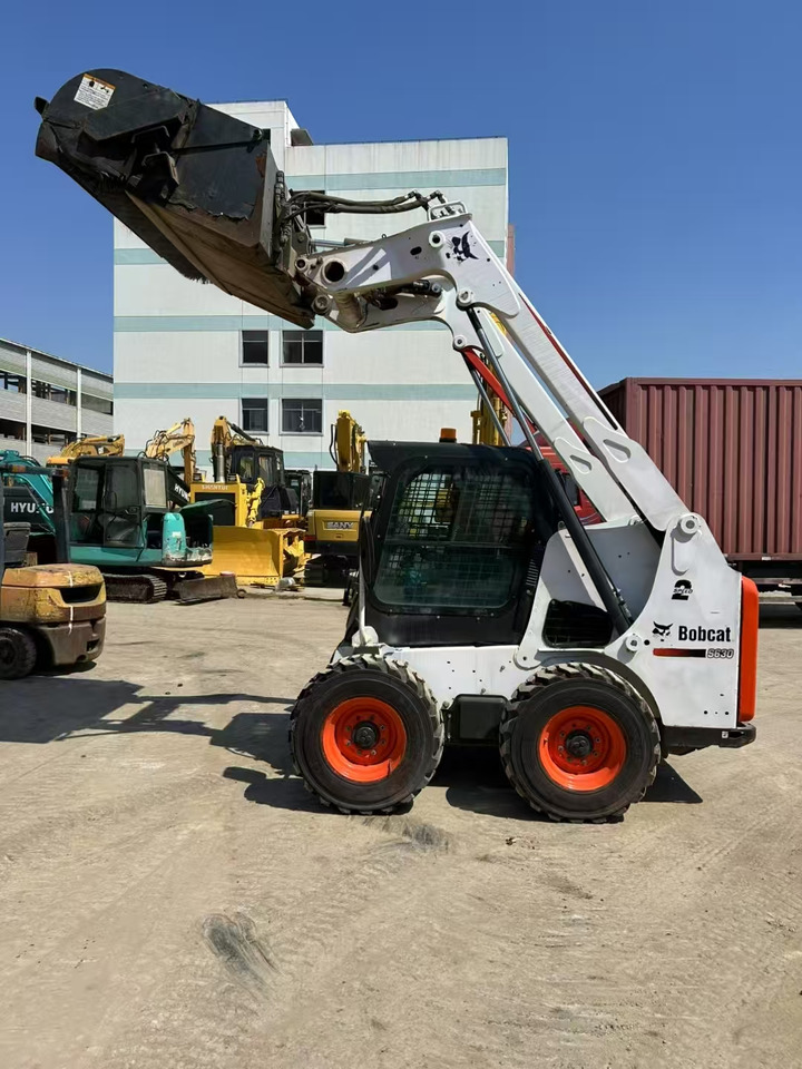BOBCAT Skid Steer Loader S630 Good Condition - Мини челен товарач: снимка 1 BOBCAT Skid Steer Loader S630 Good Condition - Мини челен товарач: снимка 1