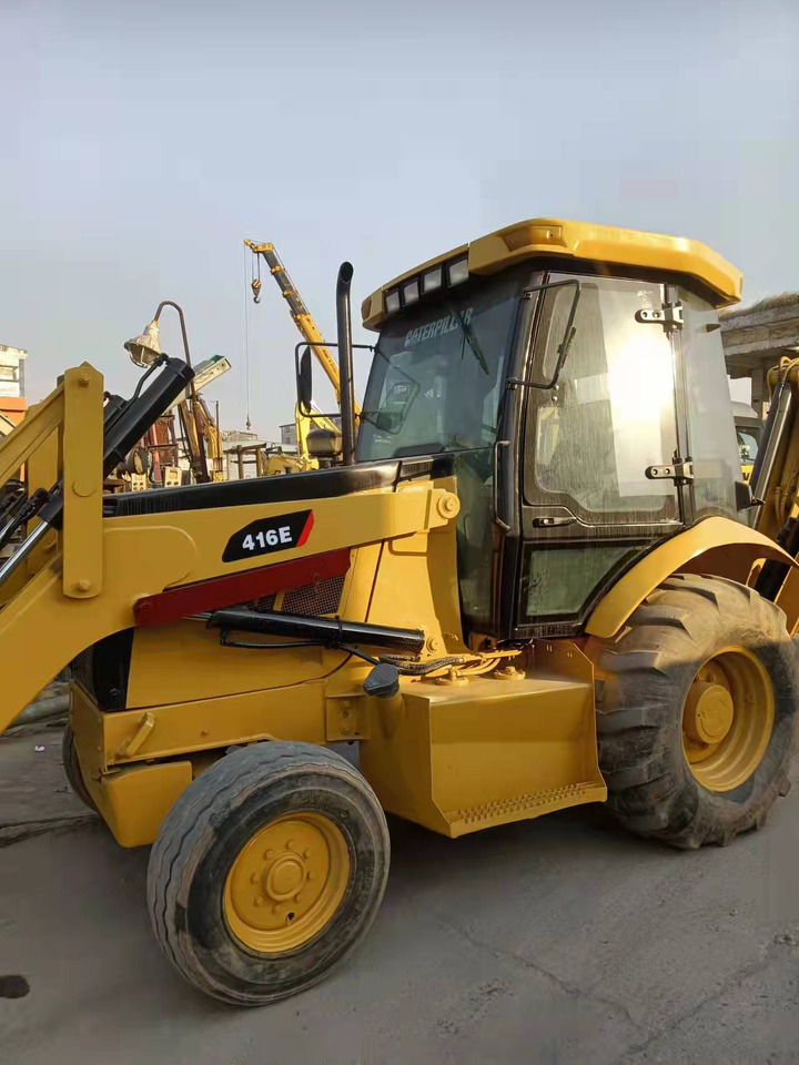 CATERPILLAR 416E - Багер-товарач: снимка 4 CATERPILLAR 416E - Багер-товарач: снимка 4