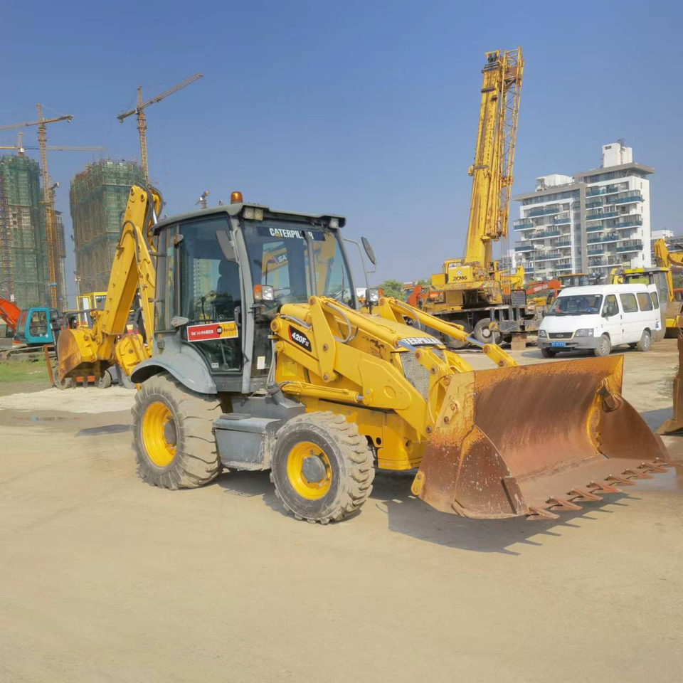 CATERPILLAR 420F - Багер-товарач: снимка 5 CATERPILLAR 420F - Багер-товарач: снимка 5