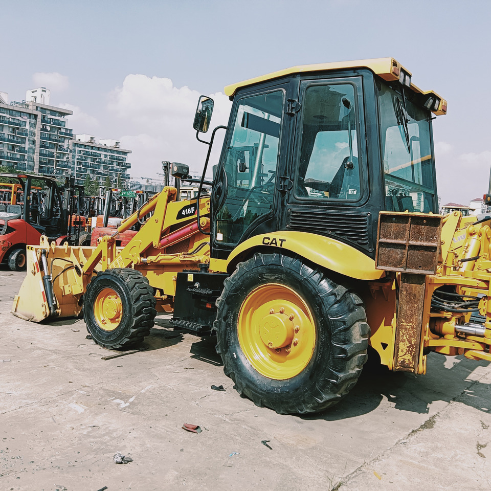 Caterpiller 416F - Багер-товарач: снимка 4 Caterpiller 416F - Багер-товарач: снимка 4