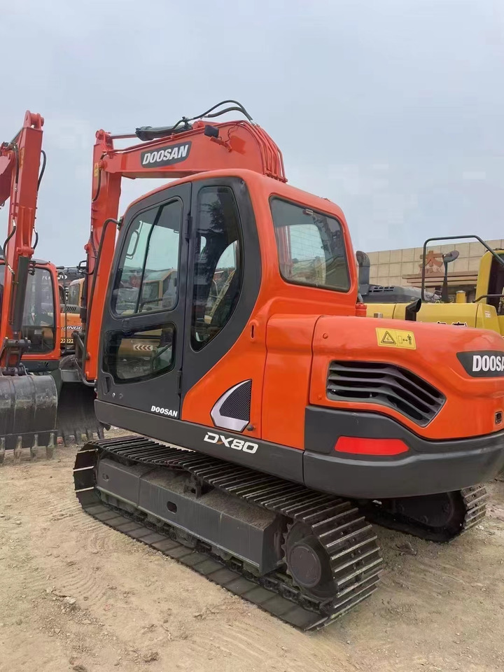 DOOSAN DX80 Mini excavator Excellent condition - Мини багер: снимка 2 DOOSAN DX80 Mini excavator Excellent condition - Мини багер: снимка 2
