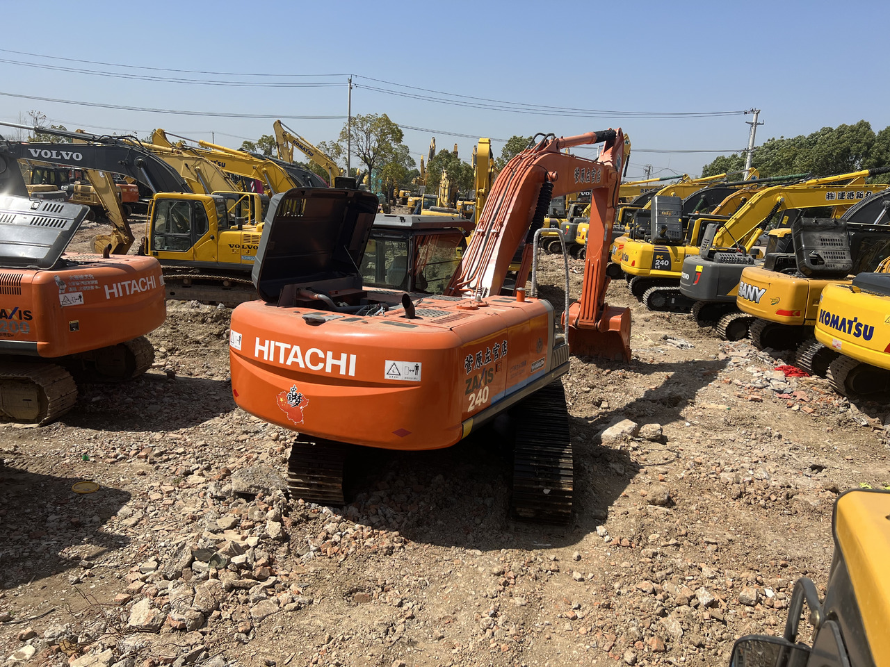 HITACHI ZX240 - Верижен багер: снимка 2 HITACHI ZX240 - Верижен багер: снимка 2