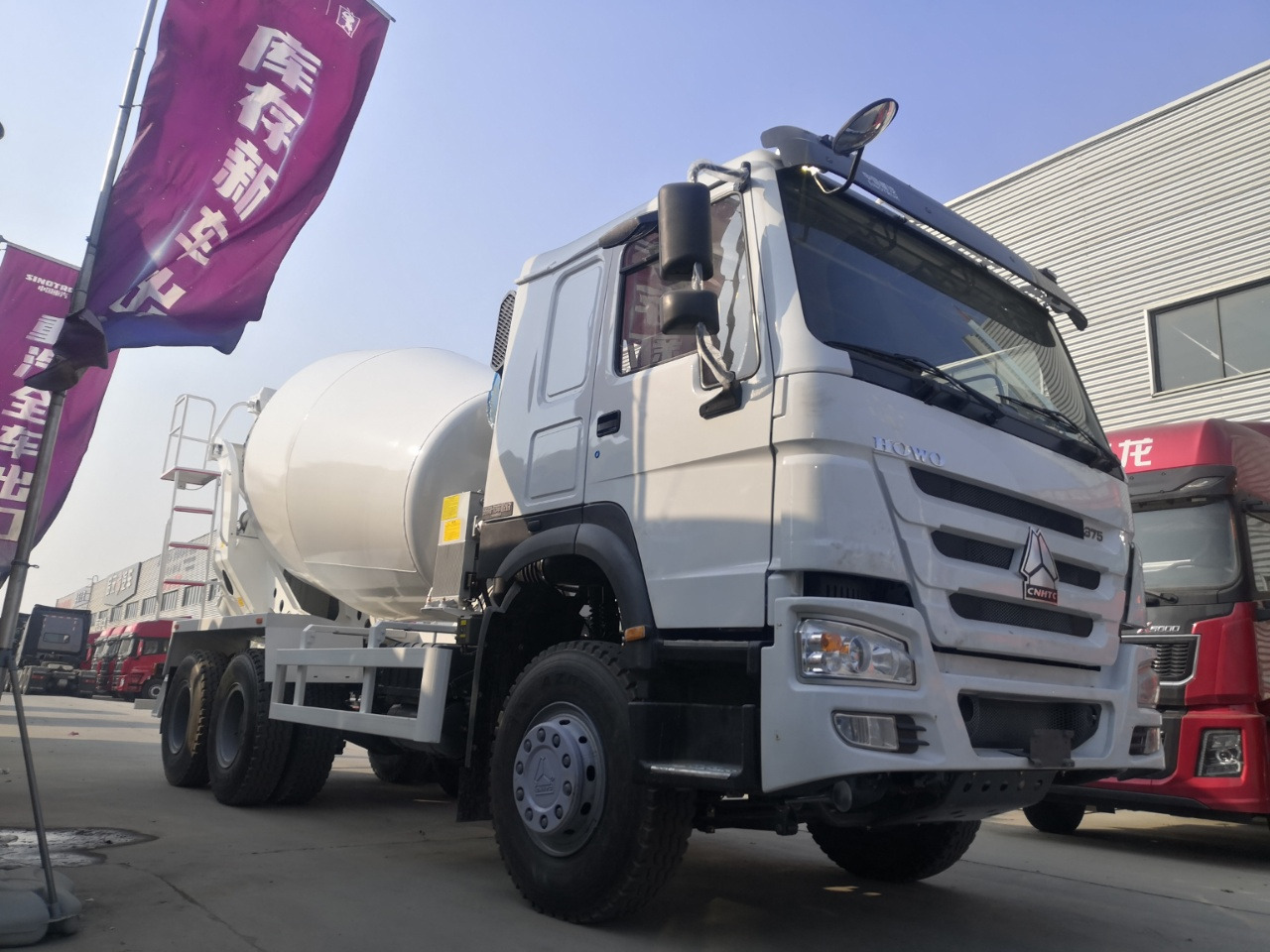 HOWO 10Cube Cement Mixer Truck 6*4 Click Here for Discount - Бетоновоз: снимка 1 HOWO 10Cube Cement Mixer Truck 6*4 Click Here for Discount - Бетоновоз: снимка 1
