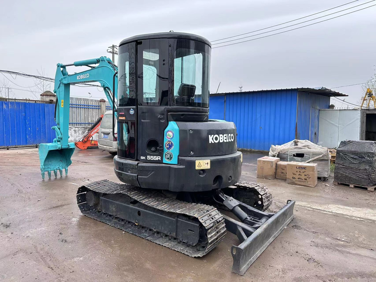 KOBELCO SK55 - Мини багер: снимка 4 KOBELCO SK55 - Мини багер: снимка 4