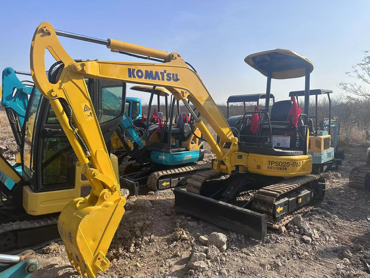 KOMATSU Mini Excavator Pc35 With Open Cab - Мини багер: снимка 5 KOMATSU Mini Excavator Pc35 With Open Cab - Мини багер: снимка 5