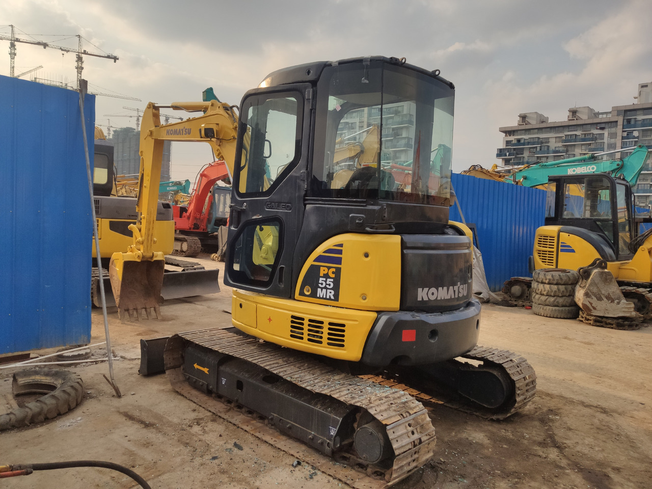 KOMATSU Mini excavator Pc55 - Мини багер: снимка 3 KOMATSU Mini excavator Pc55 - Мини багер: снимка 3