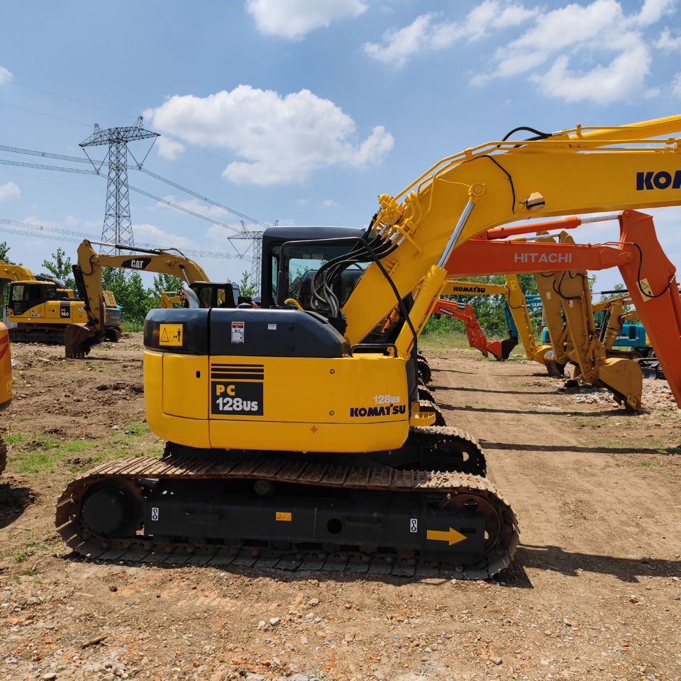 KOMATSU PC128US - Верижен багер: снимка 1 KOMATSU PC128US - Верижен багер: снимка 1
