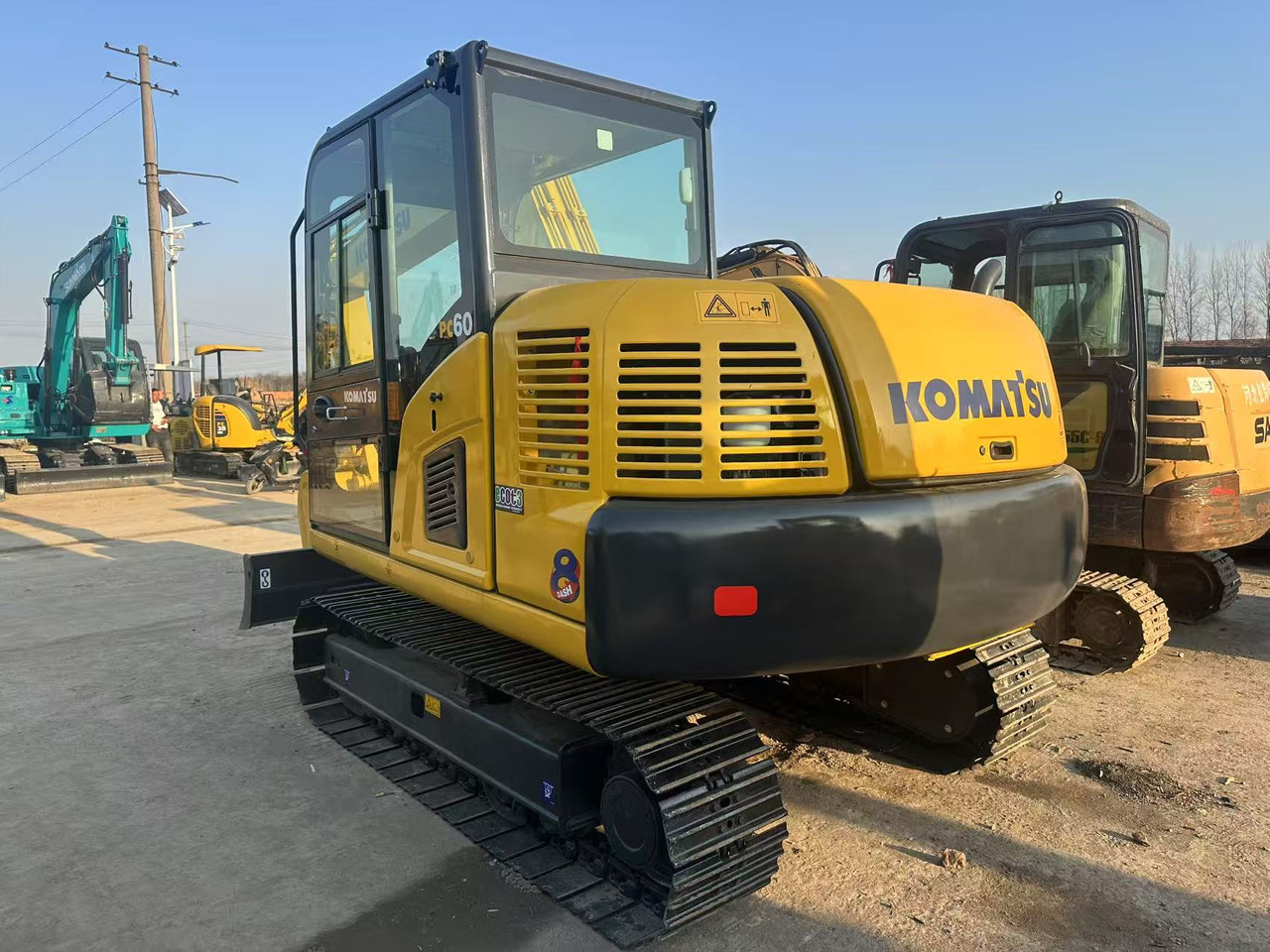 KOMATSU PC60 - Верижен багер: снимка 4 KOMATSU PC60 - Верижен багер: снимка 4