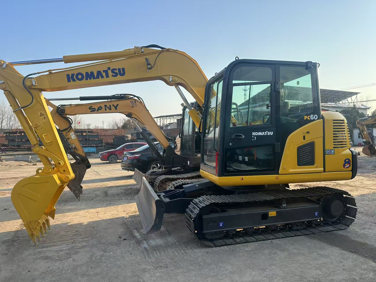 KOMATSU PC60 - Верижен багер: снимка 5 KOMATSU PC60 - Верижен багер: снимка 5