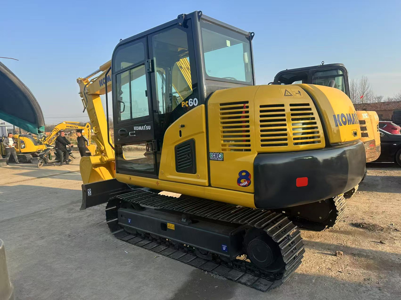 KOMATSU PC60 - Верижен багер: снимка 5 KOMATSU PC60 - Верижен багер: снимка 5