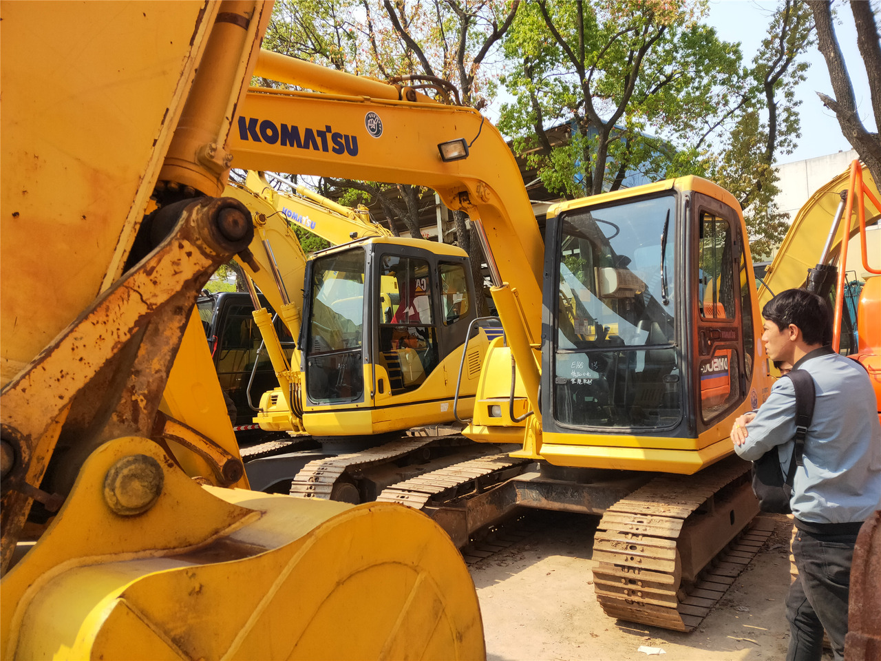 KOMATSU PC60 Mini Excavator - Мини багер: снимка 5 KOMATSU PC60 Mini Excavator - Мини багер: снимка 5