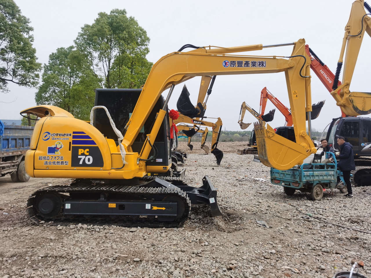 KOMATSU PC70-8 - Верижен багер: снимка 3 KOMATSU PC70-8 - Верижен багер: снимка 3