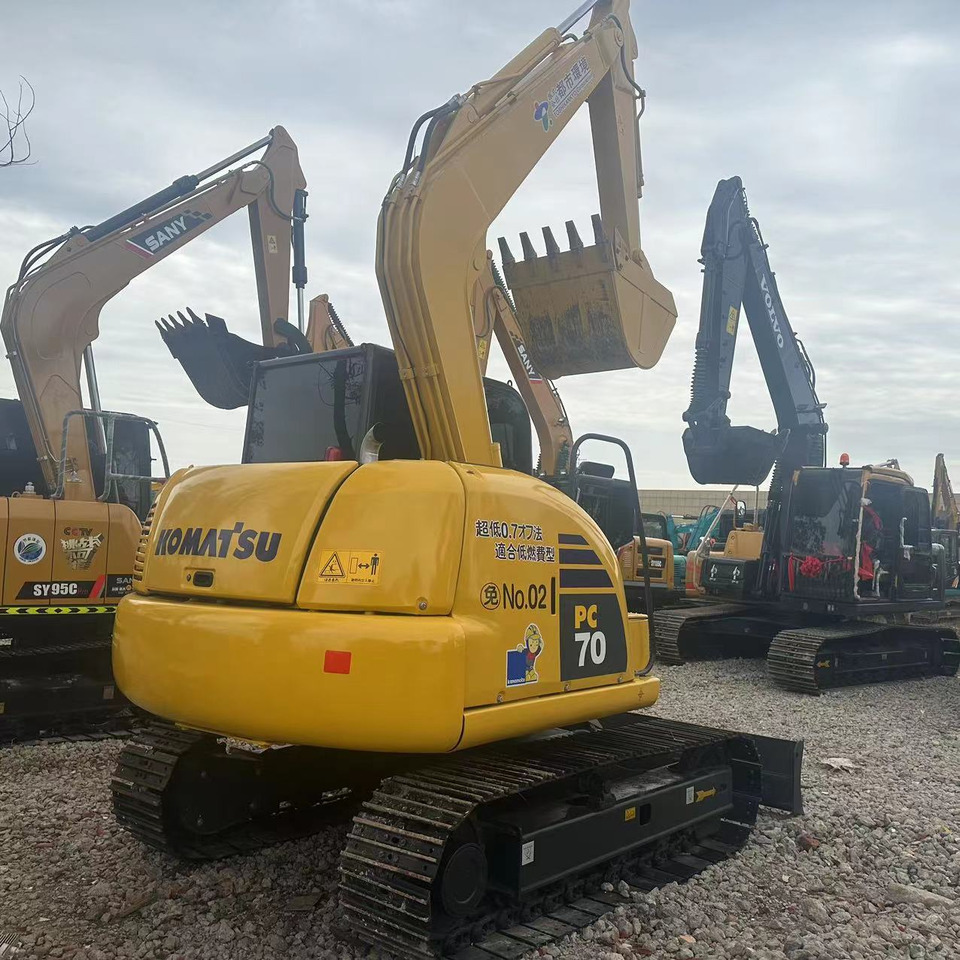 Komatsu PC70-8 Mini Excavator Good Condition - Мини багер: снимка 1 Komatsu PC70-8 Mini Excavator Good Condition - Мини багер: снимка 1
