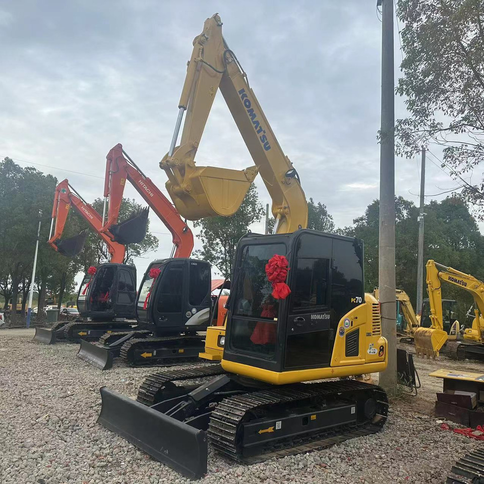 Komatsu PC70-8 Mini Excavator Good Condition - Мини багер: снимка 5 Komatsu PC70-8 Mini Excavator Good Condition - Мини багер: снимка 5