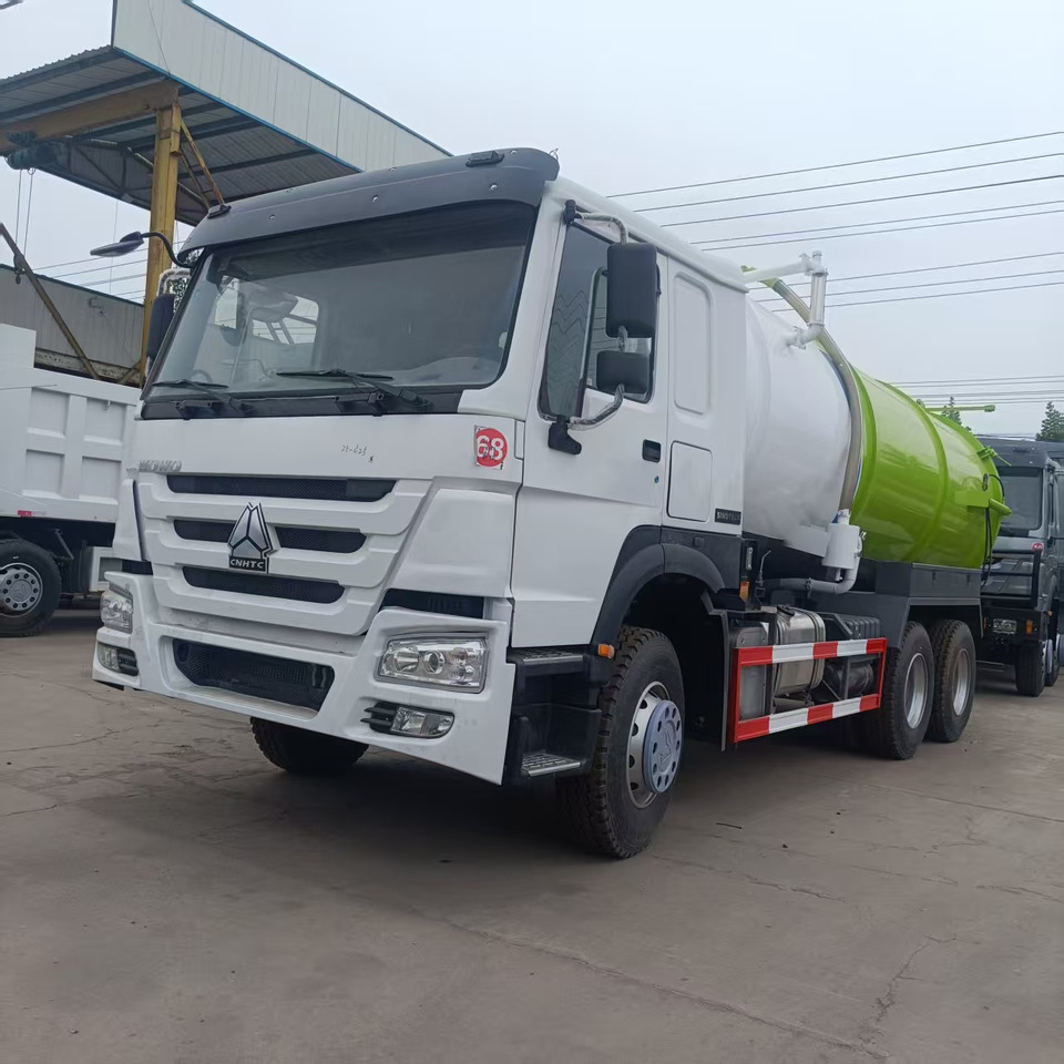 Sinotruk Howo Howo 6x4 Large Vacuum Suction Truck - Каналопочистваща машина: снимка 1 Sinotruk Howo Howo 6x4 Large Vacuum Suction Truck - Каналопочистваща машина: снимка 1