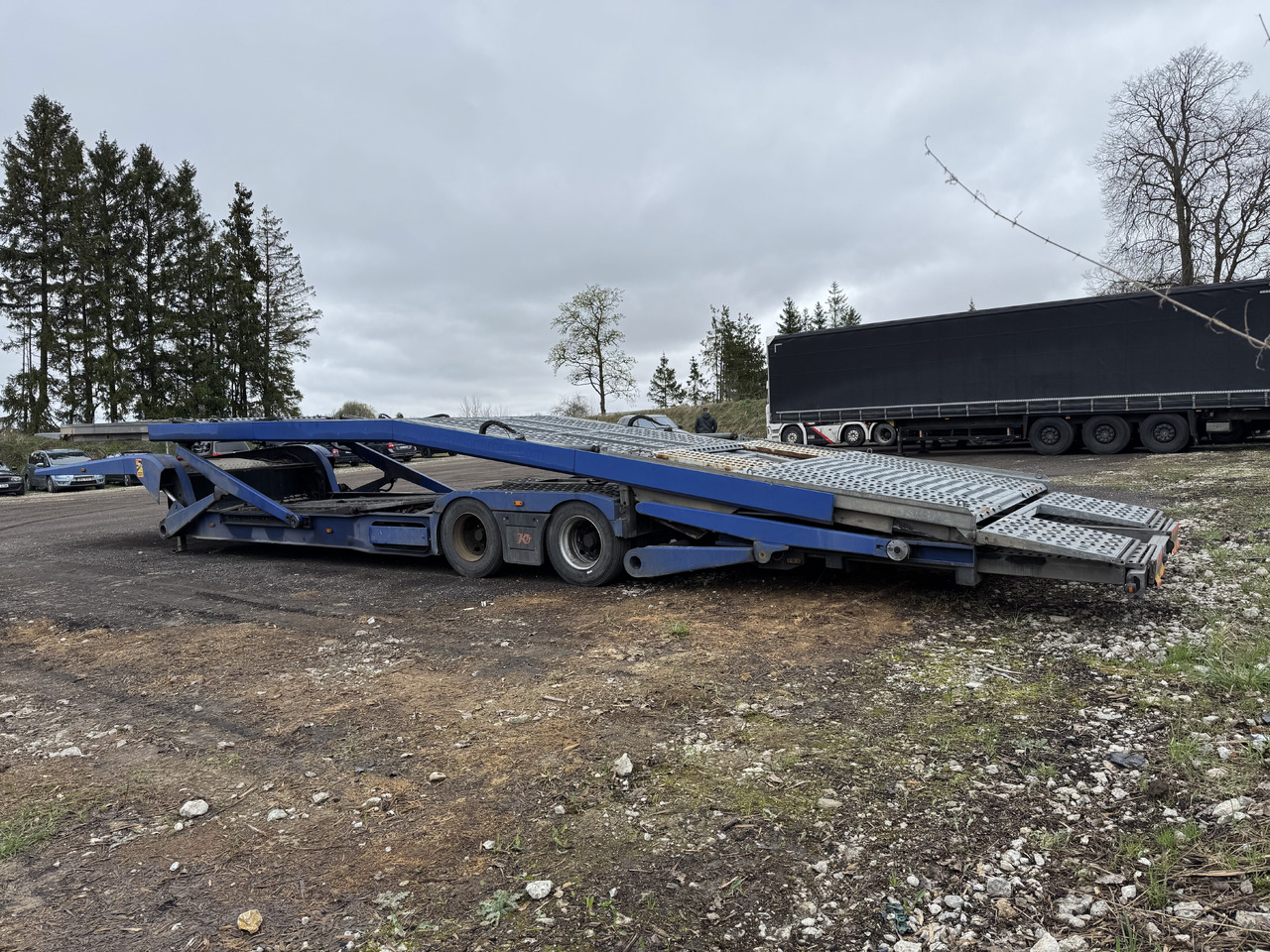 KÄSSBOHRER SP9-16L - Автовоз полуремарке: снимка 2 KÄSSBOHRER SP9-16L - Автовоз полуремарке: снимка 2