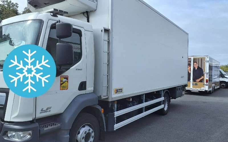 Camion Porteur FRIGO 14 TONNES 250 CV HAYON CARROSSERIE KLEGE MONO TEMP GROUPE CARRIER SUPRA 85 - Рефрижератор камион: снимка 1 Camion Porteur FRIGO 14 TONNES 250 CV HAYON CARROSSERIE KLEGE MONO TEMP GROUPE CARRIER SUPRA 85 - Рефрижератор камион: снимка 1